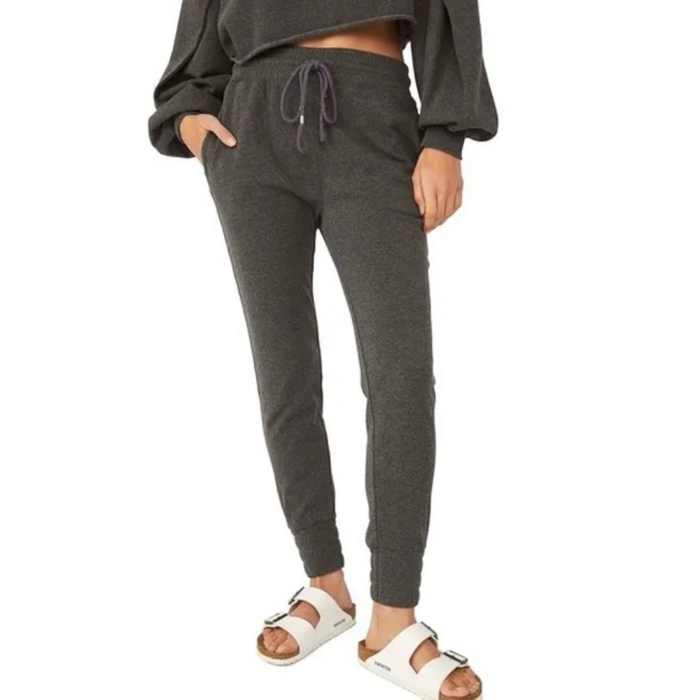 Free People Movement Jogger Pants The Way You Move Dark Grey Size Small